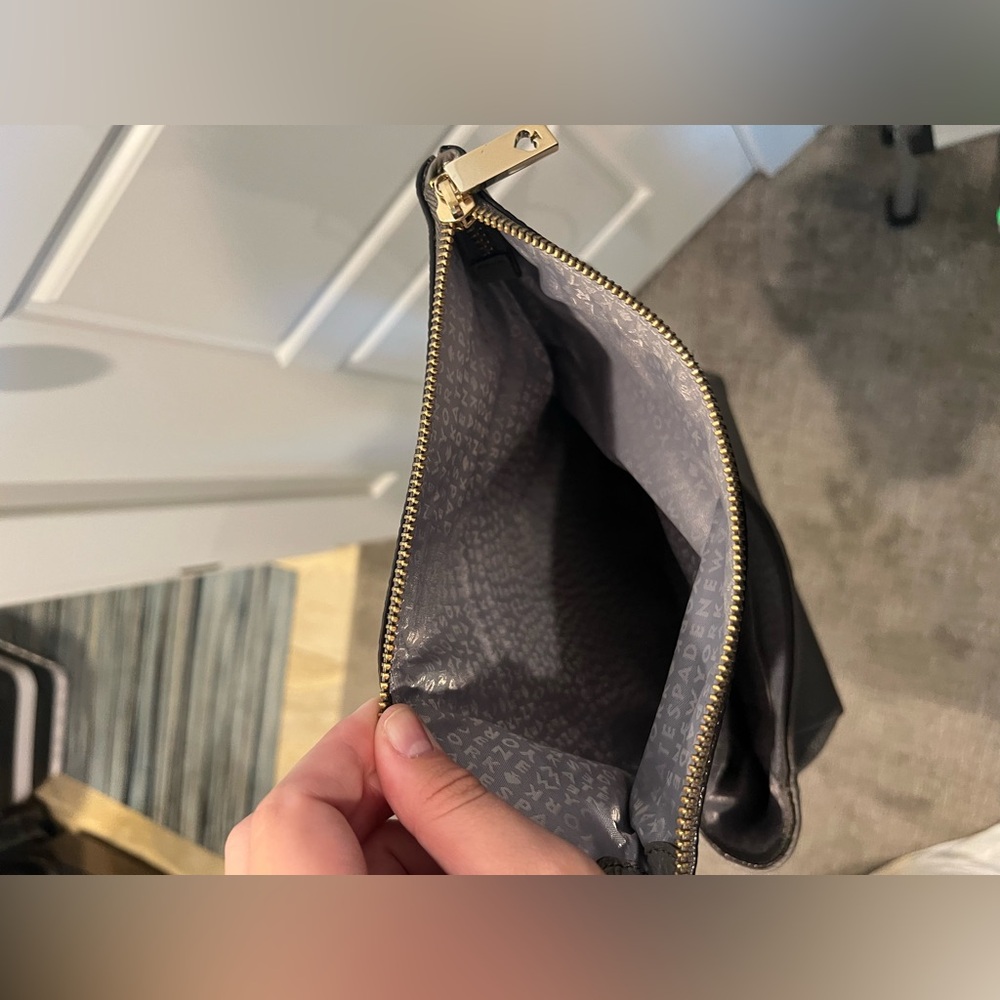 Kate Spade Gray Monogram Backpack - image 4